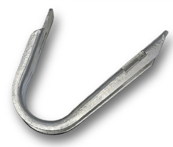 Оцинкованная стальная изоляционная оптическая волокна J крючок подвесной зажим Стандартная 4KN перерывная нагрузка