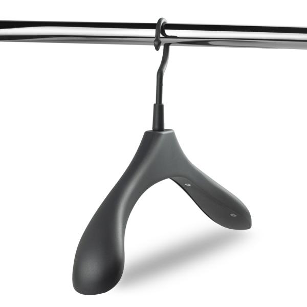 270*450mm Hotel Wide Shoulder Metal Clothes Hanger For Male