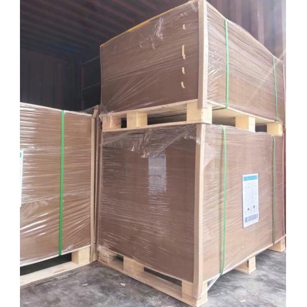 Еда принимает прочь контейнер 40gsm к 450gsm покрывает картон Брауна для упаковывая коробки