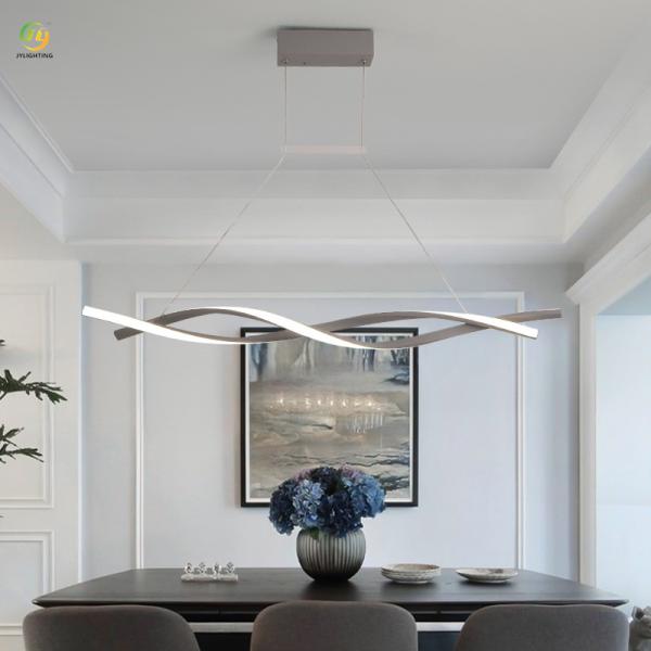 JYLIGHTING Restaurant Chandelier Simple Modern Minimalist Dining Room Table Lamp Creative Design Long bar Modern Pendant Light