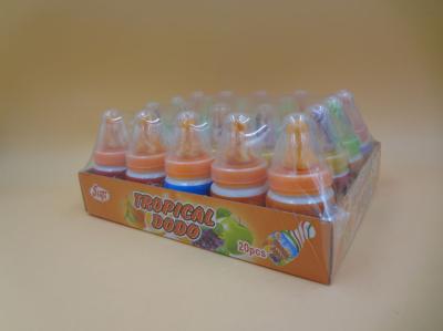 Doces engraçados coloridos do bocal do bebê com pó dos doces/doces de trabalhos forçados sortidos do sabor do fruto