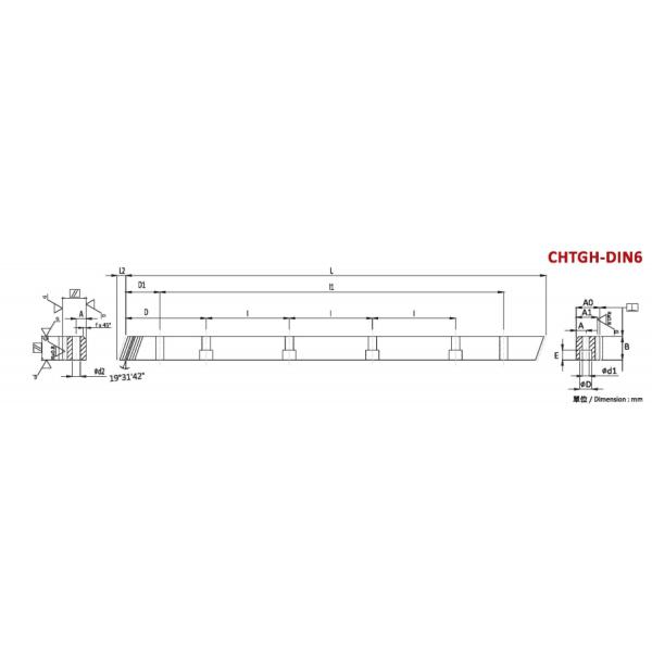 Производственная цена CNC YYC линейный гид решетка для CNC лазерных машин запасные части