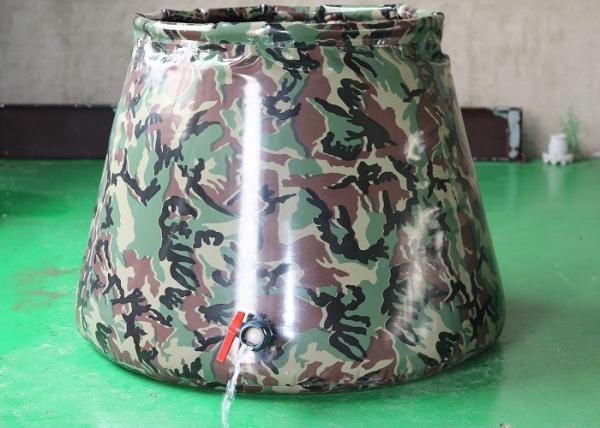 Onion Shaped Folding Water Bladder Tank For Disaster Emergency Water Storage