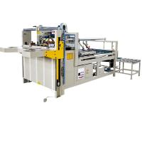 Feuille Collant Carton Boîte Dossier Gluer Machine Semi Automatique