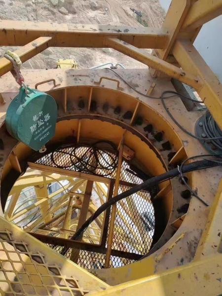 Instalación ensamblada grúa de torre usada 6513-6 máquina de tapa de torre proporcionar 7-20 días laborables
