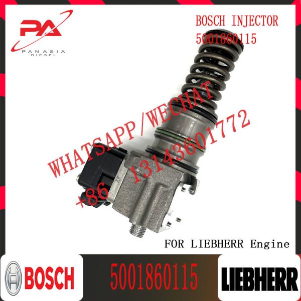 Nuevo inyector original 0414755007 de la unidad para la bomba de inyección diesel auto OE 5001860115 para  E-TECH del motor del combustible diesel