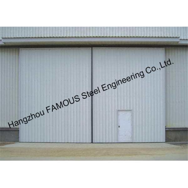Customized Aluminum Alloy Glass Industrial Sliding Garage Doors Powder Coated