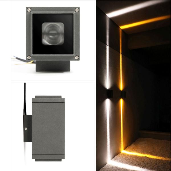 LED double-headed outdoor wall lightswaterproof corridor balcony creative staircase courtyard exterior wall corridor