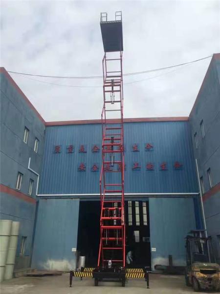 Portable Mobile Scissor Lift Electric Lifting Equipment Full Handrail Protection