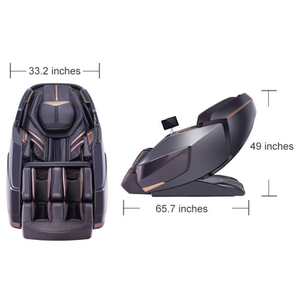 4d Shiatsu Electric Massage Chair Full Body Double Sl Track