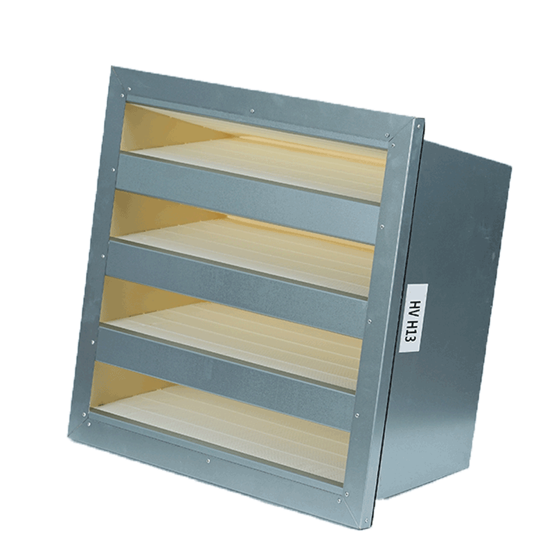Replacement Industrial H13 True Hepa Air Filter Galvanized Frame Corrosion Resistant