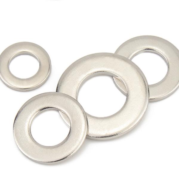 Zinc Plated Class4.8 6.8 8.8 Din 125 Flat Washer / Steel Flat Washer