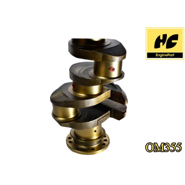 OM355 355 030 6801 Mercedes Car Parts , Diesel Engine Truck Crankshaft High Hardness