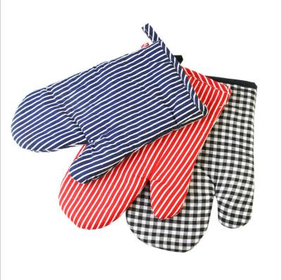 Safety Durable  Printed Oven Mitts Everyday Use Fashionable  For BBQ Cooking
