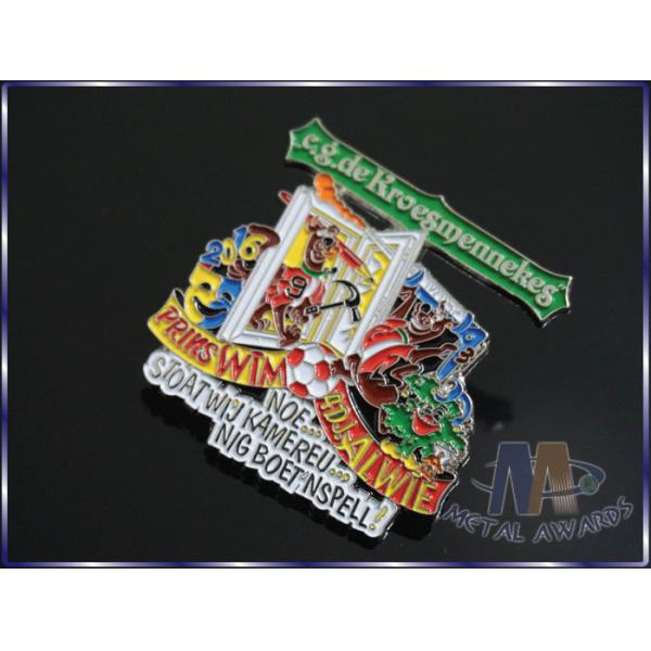 Fashionable Design Custom Logo Lapel Pins , Corporate Lapel Pins Modern Artwork