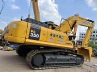 35 máquina escavadora de Komatsu PC350 da máquina escavadora de Ton Original Used Japan Crawler grande