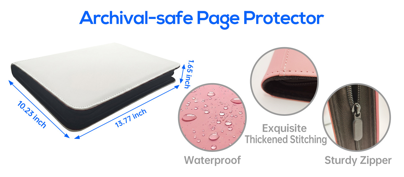 Custom 360 Card Binder Manufacturer OEM Bulk Trading Card Storage Solutions