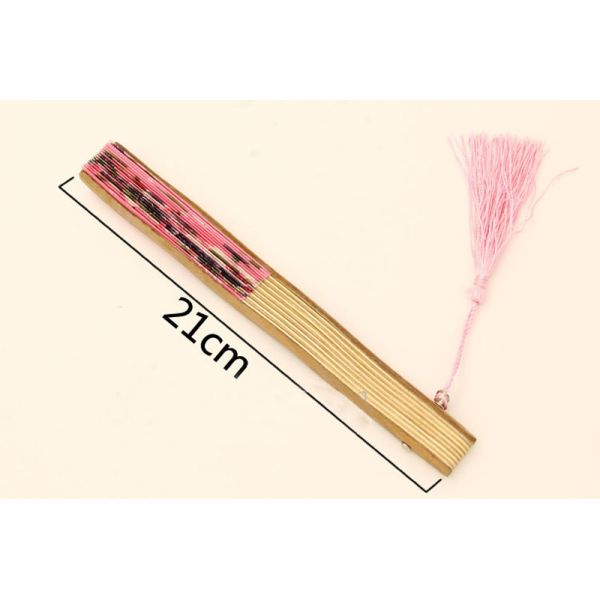 [I AM YOUR FANS]Foldable High Quality Personalized Printed Wedding Hand Fan With Beautiful Gift Box
