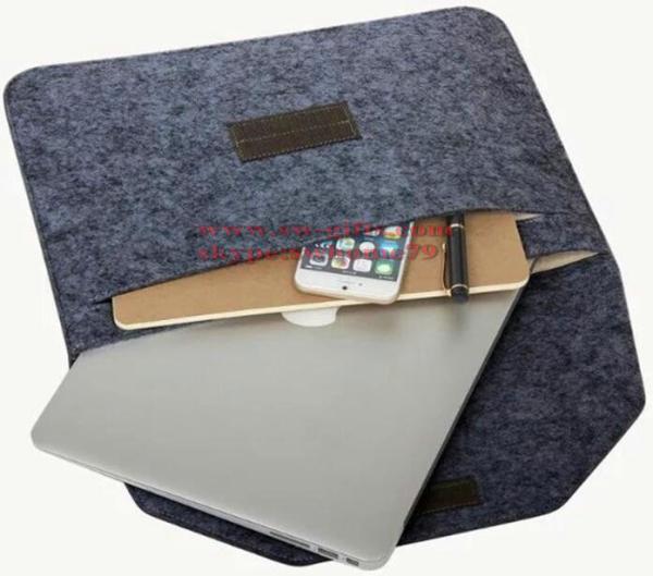 New Fashion Soft Sleeve Bag Case For Apple Macbook Air Pro Retina 11 12 13 15 Laptop Anti-scratch Cover For Mac book