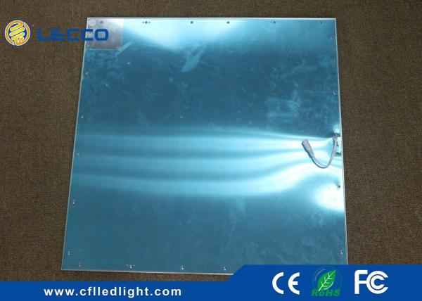 4900LM Silver Aluminum Frame LED 48W Panel Light Square 600 * 600 * 10 MM 80 LM / W CRI > 80 Imported Acrylic