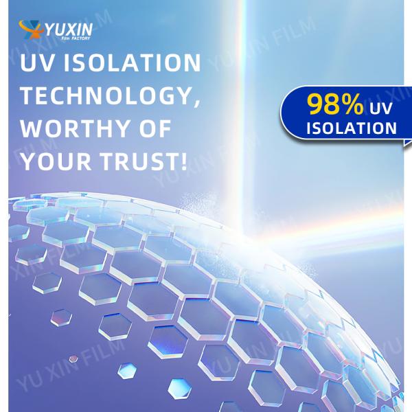 Automotive 80% Chameleon Window Tint Film 99%IRR Good Shrink Window Film
