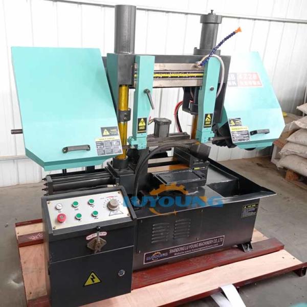 Automatic Metal Cutting Band Saw Machine GB4230 Blade Speed  3KW Power