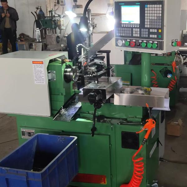 Professional CNC Facing Chamfering Machine for Oil Seal Metal Cases Manufacturin