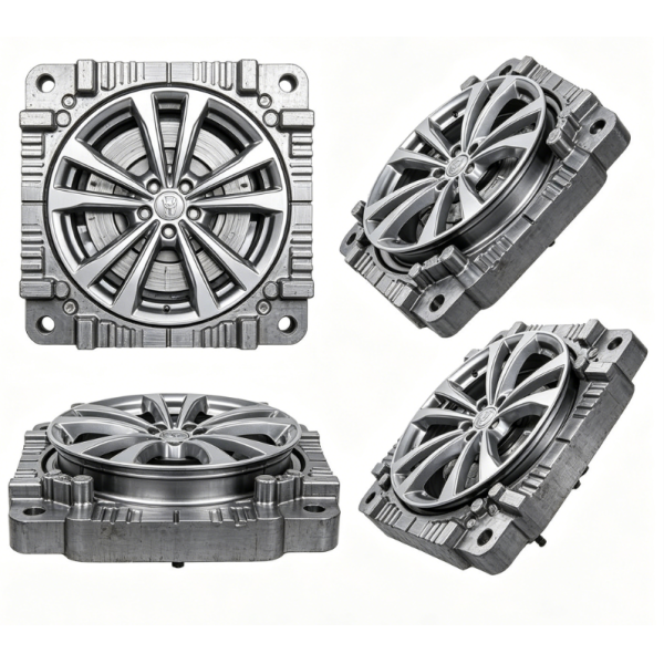 Custom Wheel Hub Cover Mold Targeting Vehicle Modification Manufacturing Needs