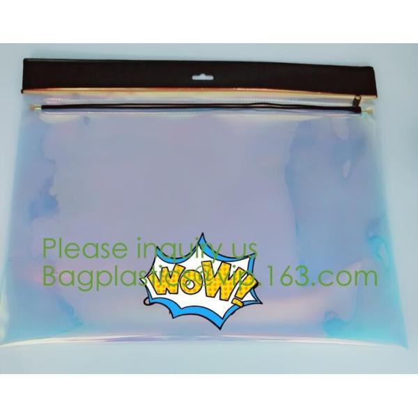 Zipper Pvc Zipper Bags For Make-up Brushes Sets,Eco Friendly clear plastic EVA PVC black zipper Cosmetic Bag eco frinedl