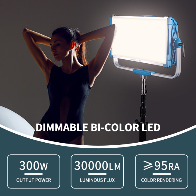 Света фотографии СИД AI-3000BI DMX RGB, освещение CRI 95 профессиональное аудио