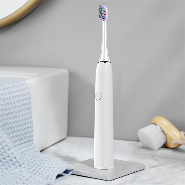 En el mayor volumen impermeable Ipx7 Nivel de viajes para adultos Soni SN302 Blanqueador de cepillo de dientes eléctrico