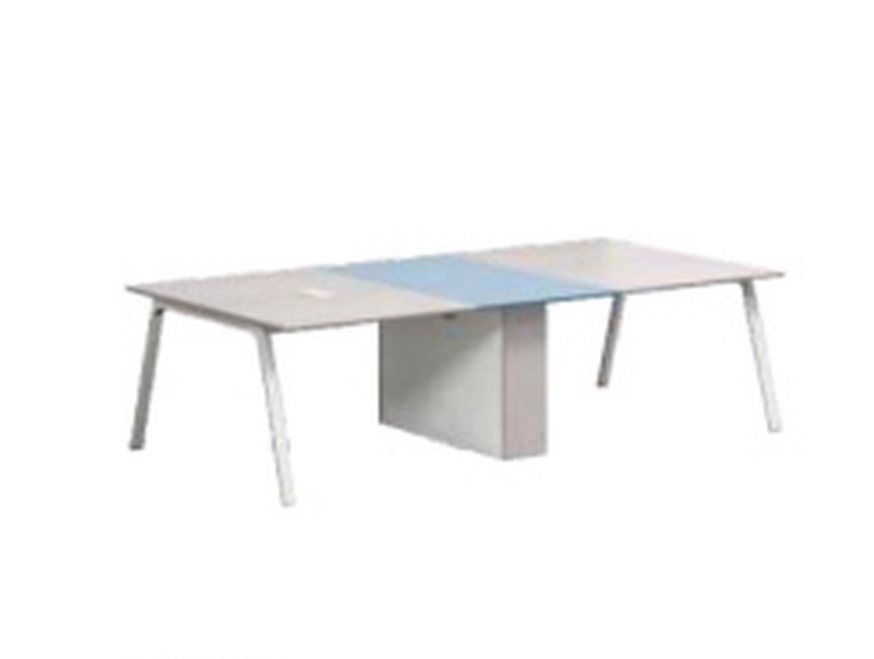 KOYARD Office Conference Tables Cable Management Scratch-Resistant Top Solid Wood Legs