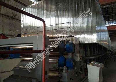 Eficiência elevada ondulada revestida automática completa da máquina da fatura de papel