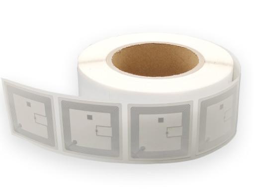 SLIX Chip 50X50mm 13.56MHz RFID Label Tags For Library Book Management