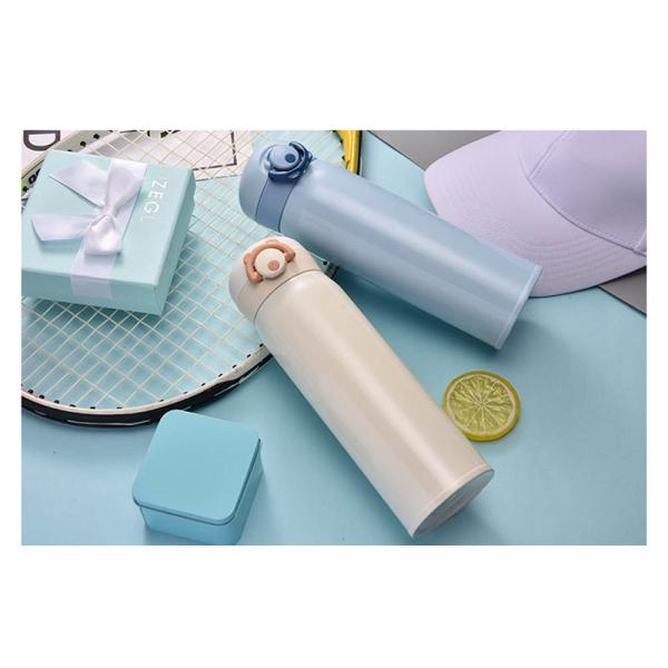 Solid Color Kitchen Household Items Stainless Steel Vacuum Cup Straight Body