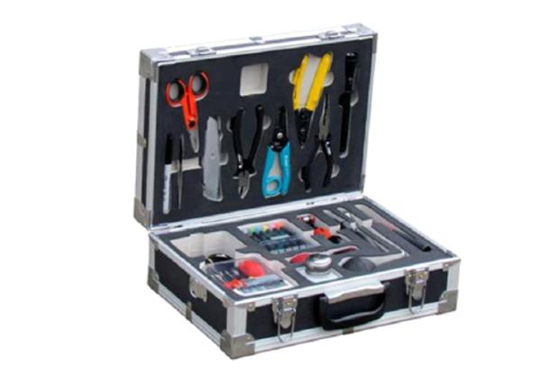 Compact Field Fiber Fusion Splicing Tool Kit / Optical Fiber Testing Tools