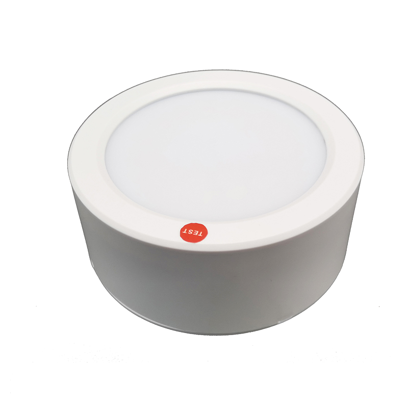 Wall Surface 3W SMD LED Rechargeable Emergency Light Round 220V 240V L128N-A