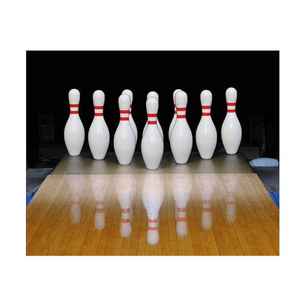 White Custom Bowling Balls for Outdoor Games Wooden Ball Bowling Pin Bowling Game