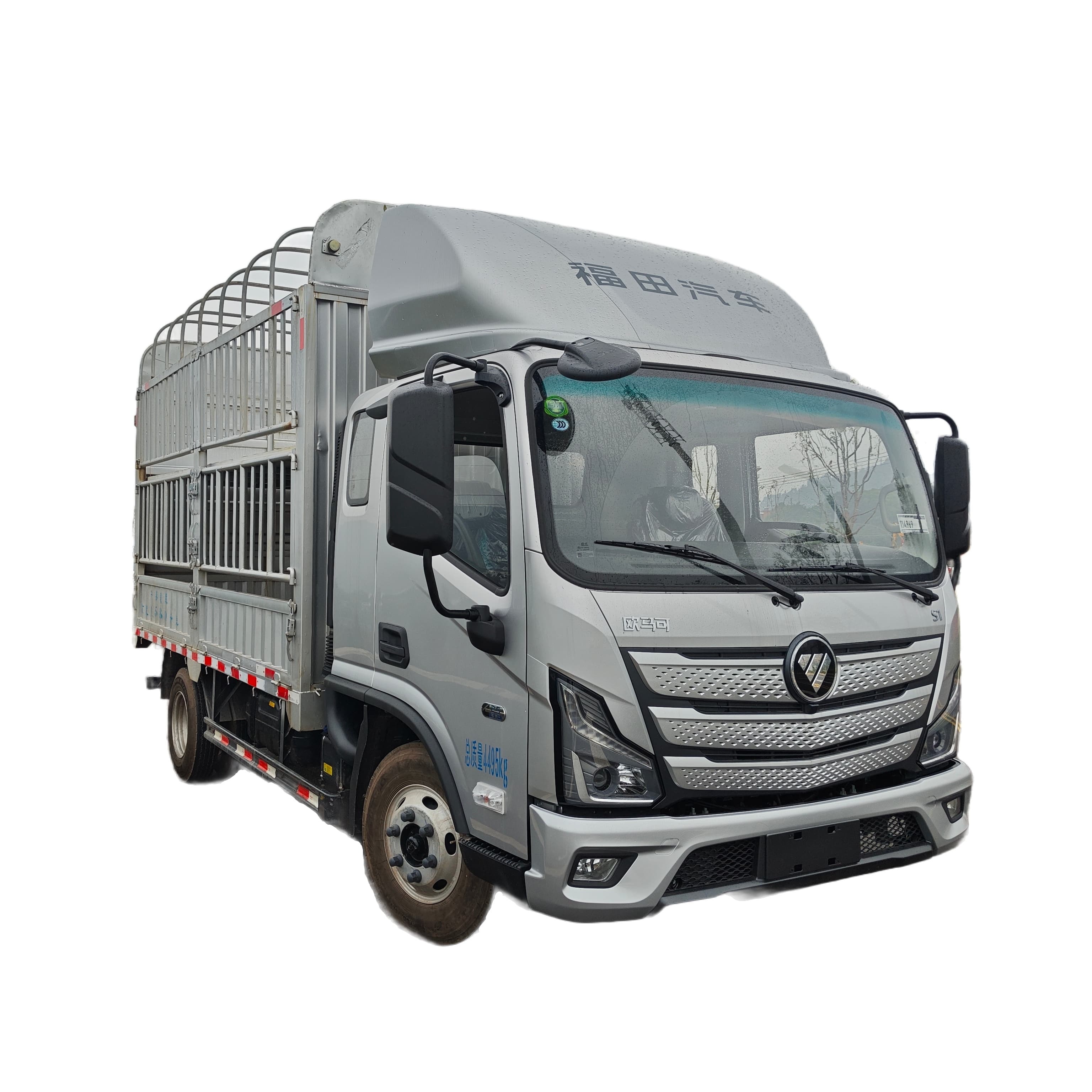 4x2 143HP Foton Aumark S1 Stake Truck - Heavy Load Cargo Truck For Fruit Vegetable And Urban Delivery
