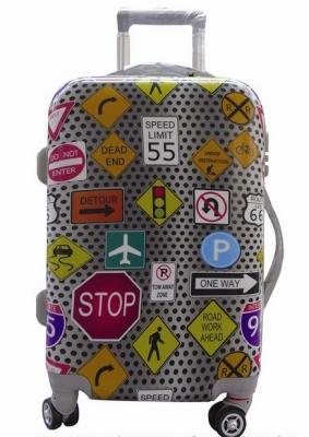 ABS PC travel trolley luggage bag from China baigou factory