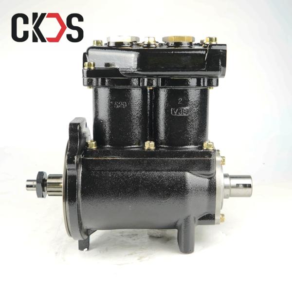 Genuine OEMME150697 Pneumatic Air Brake Compressor for Mitsubishi Fuso 6D24 Double cylinder Engine 35MM Crankshfat Diam
