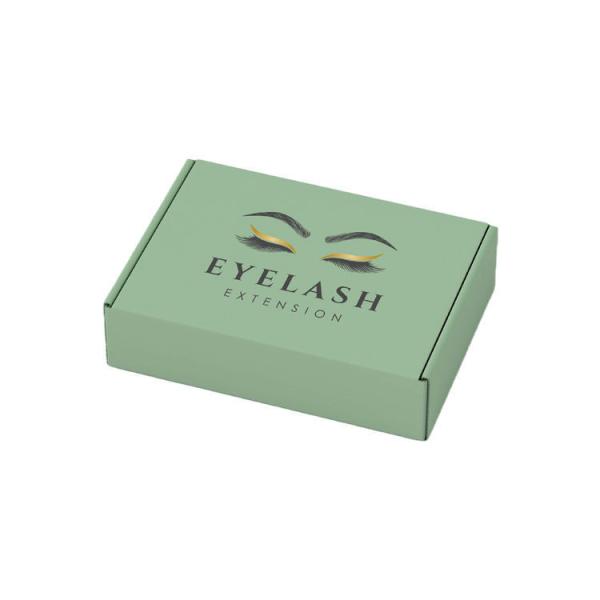 Recyclable Corrugated Cosmetic Subscription Shipping Mailer Box with Embossed Design