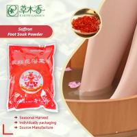 Saffron Natural Herbal Foot Soak Traditional Chinese Herbs For Soaking Feet