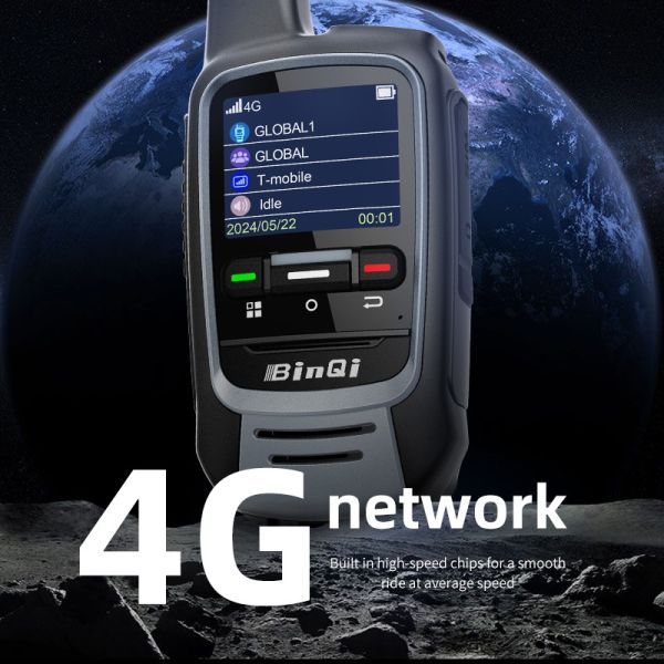 BinQi BQ-300A 4G Walkie Talkie Handheld LTE POC Radio with 2500-3000mAh Battery 12 Months Warranty and Wireless Intercom