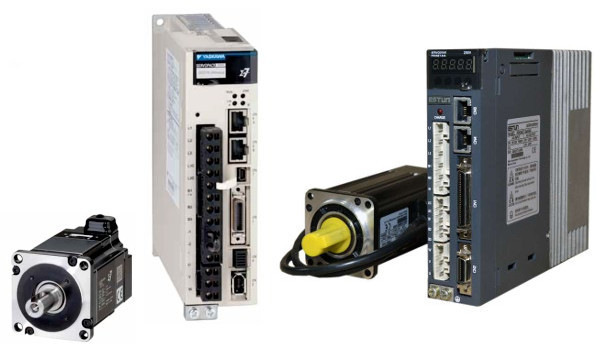 Motor servo industrial 400V 2KW 5000RPM de la máquina de coser de SGMSH-20DCA6C