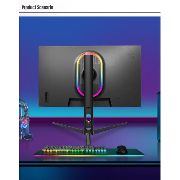 Pantalla plana 27 pulgadas Monitor de juegos Nano IPS 1K 2K 4K 300cd/M Brillo Luz azul