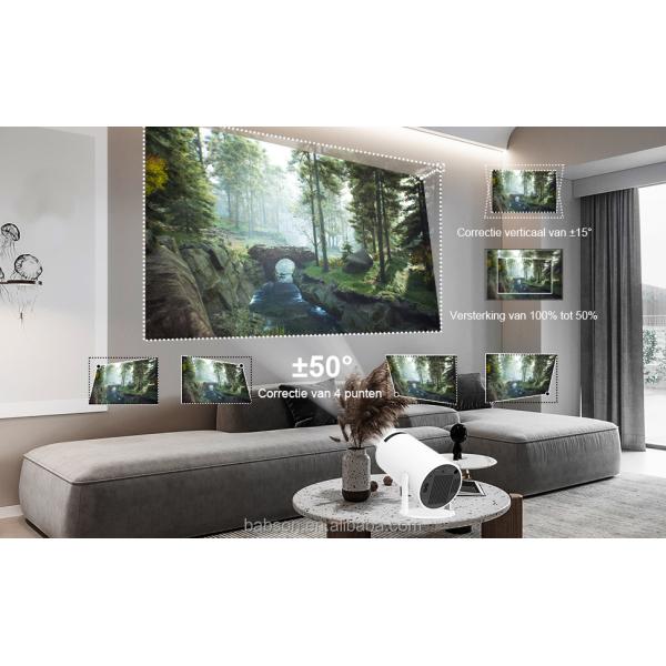 Portable Mini Projector 4K Resolution LCD Lamp Home Theater & Outdoor Cinema 1280*720P