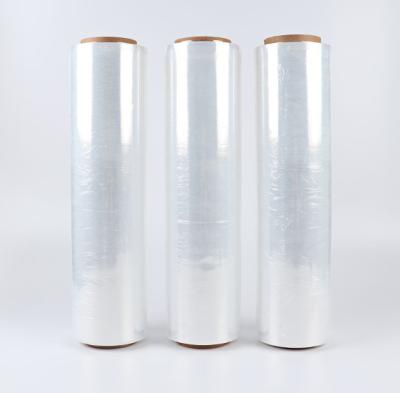 38 Mpa PE Plastic Pallet Stretch Wrapping Film Shrink Wrap Film 1.5 Inch 2 Inch ID
