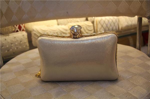 European and American high-grade diamond Wristlet banquet bag ladies banquet princess