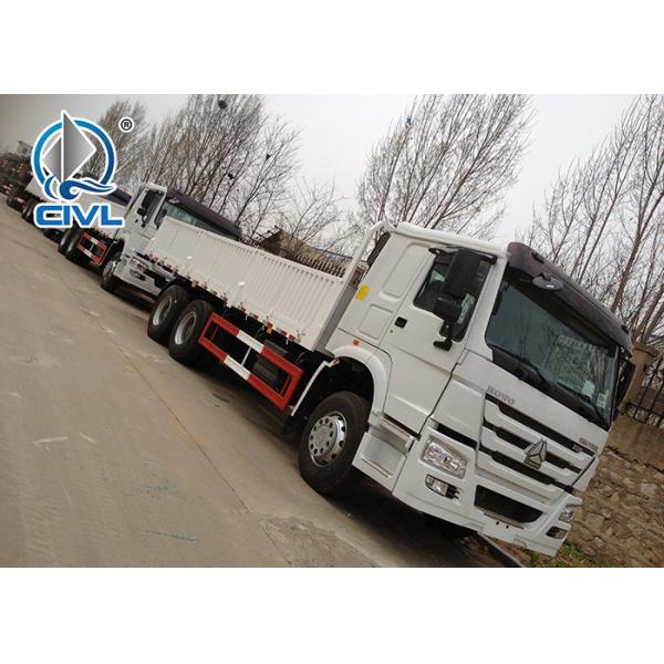 Sinotruk Howo 6x4 336 Hp Cargo Truck With Air Compressor 10 Wheel Cargo Truck